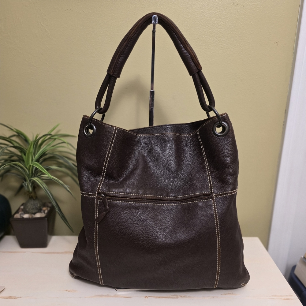 Bottega Veneta | Vintage Brown Leather Hobo Tote Bag